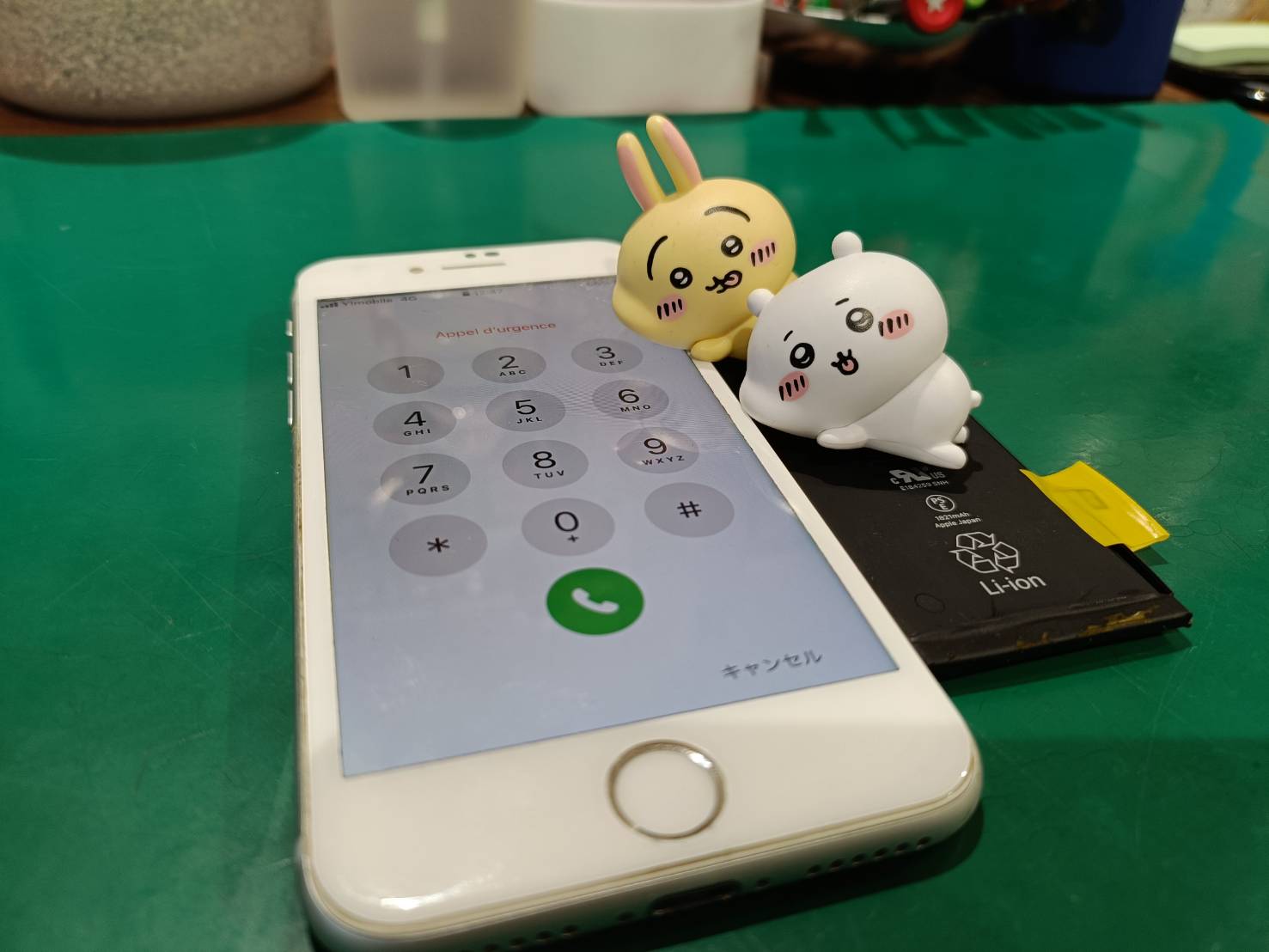 iPhone8 バッテリー交換